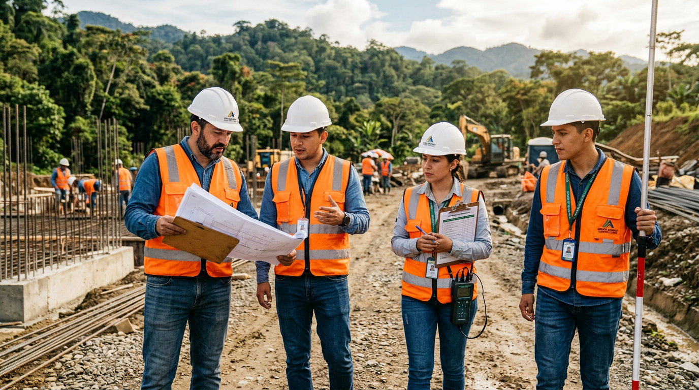 Equipo BioCivil M&M en campo